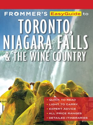 Frommer's EasyGuide to Toronto, Niagara and the Wine Country - ebook